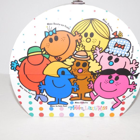 2014 Mr Men Little Miss Books CARRY CASE  THOIP FRENCH Francais edition - Picture 2 of 9